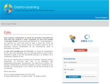 Tablet Screenshot of gastro-learning.org